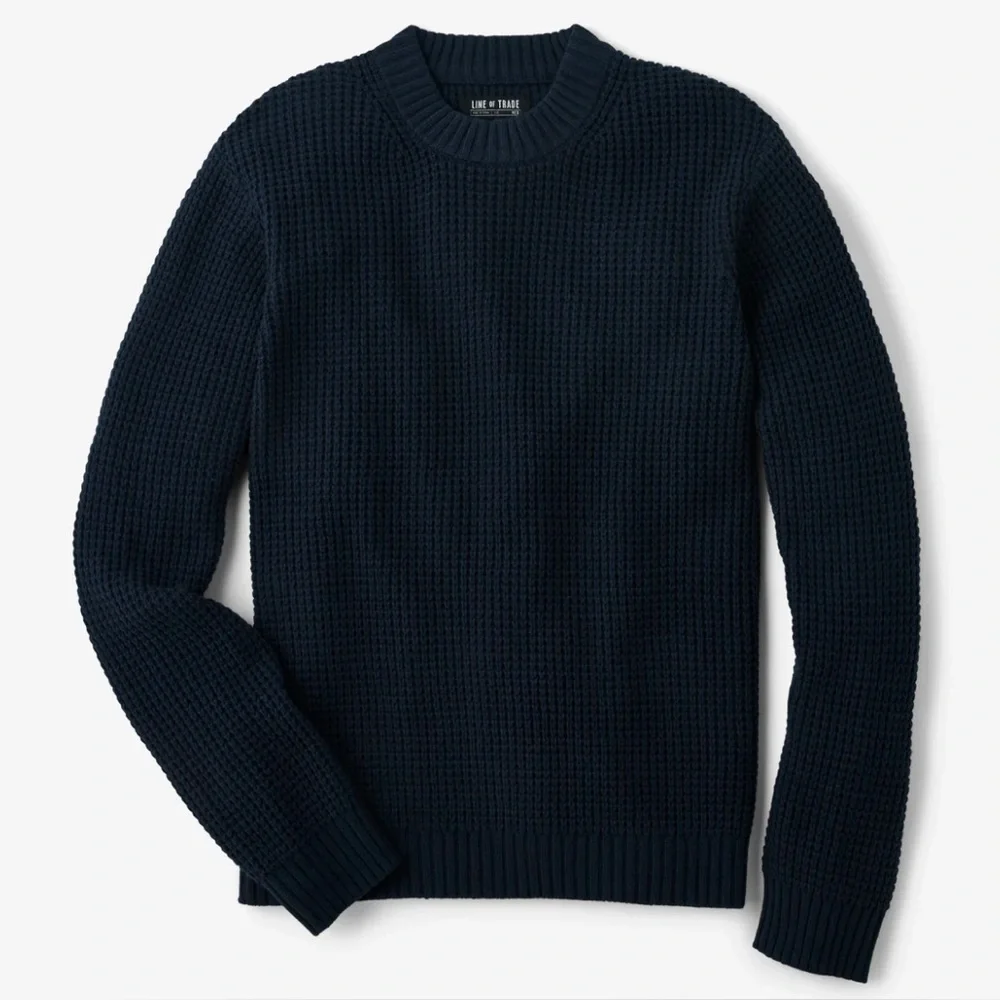 Line of Trade - Norfolk Waffle Knit Sweater